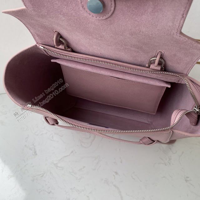 Celine女包 賽琳經典款中號女包 Celine belt bag 掌紋牛皮鯰魚包 189153  slyd2208